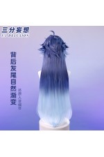 1/3 Delusion Genshin Impact Flins Blue Gradient Color Cosplay Wig